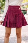 102585.LookThisWayWineRedPleatedSkort.RED4_